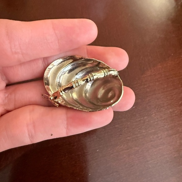 Vintage Gold Tone Scarf Clip - Picture 2 of 3